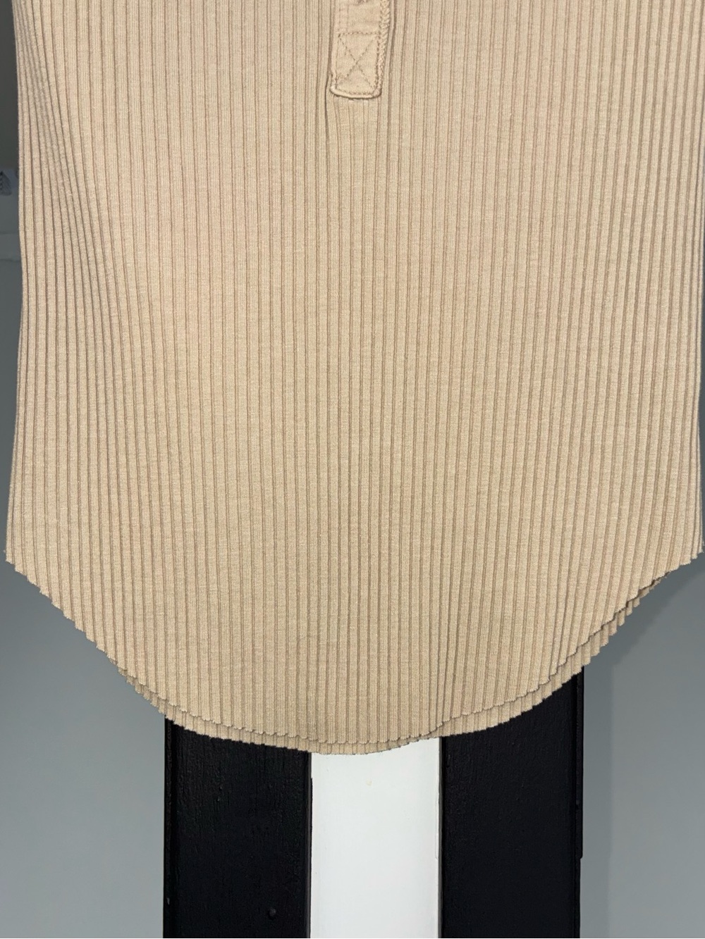 Aerie - Ribbed Henley - Picture 4 of 9
